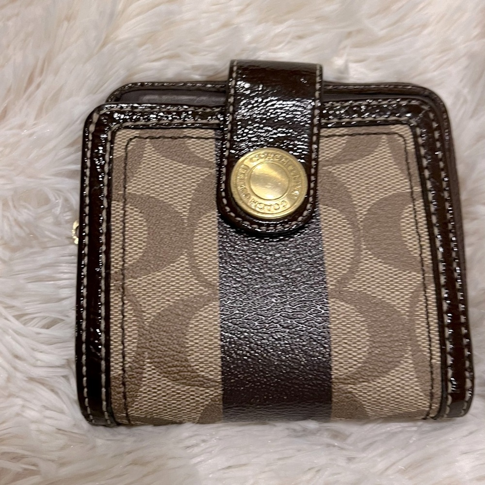 Authentic coach wallet